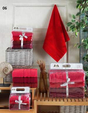Набор махровых полотенец Набор махровых полотенец