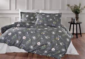 Сатиновое постельное белье TIVOLYO HOME Fleurs Сатиновое постельное белье TIVOLYO HOME Fleurs