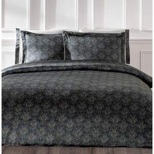 Постільна білизна шовк TIVOLYO HOME Chanel siyah