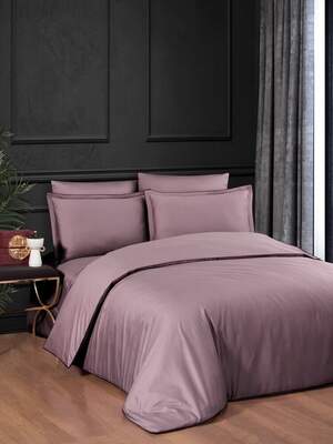 Сатиновое постельное белье La Roman Premium Satin 300TC Lucca Berry Сатиновое постельное белье La Roman Premium Satin 300TC Lucca Berry