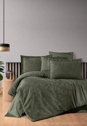 Постельное бельё из сатина First Choice Nichol Dark Green Постельное бельё из сатина First Choice Nichol Dark Green