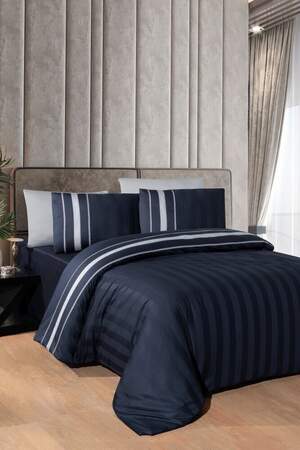 Постельное бельё из сатина First Choice Artwel Navy Blue Постельное бельё из сатина First Choice Artwel Navy Blue