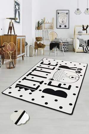 Коврик в детскую комнату Chilai Home Little bear beyaz 100*160 Коврик в детскую комнату Chilai Home Little bear beyaz 100*160