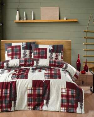 Фланелева постільна білизна First Choice Winter