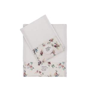 Набір махрових рушників Tivolyo Home Roseland k.beyaz