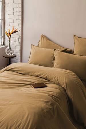 Поплиновое постельное белье Issimo home Savanna mustard