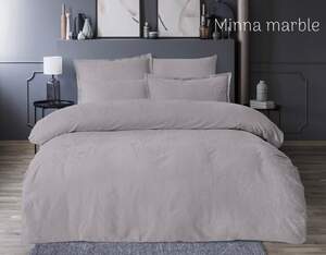 Постельное белье сатин Altinbasak Minna Marble