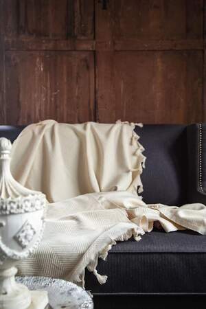 Покрывало-плед на кровать Issimo home Decon Naturel 170×230