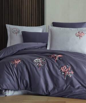 Постельное белье из сатина Maribor Exclusive Satin 200х220 Root Mor Постельное белье из сатина Maribor Exclusive Satin 200х220 Root Mor
