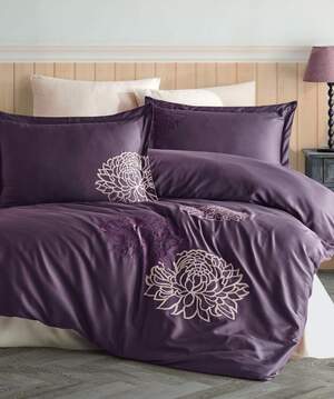Постельное белье из сатина Maribor Exclusive Satin 200х220 Siena Murdum Постельное белье из сатина Maribor Exclusive Satin 200х220 Siena Murdum
