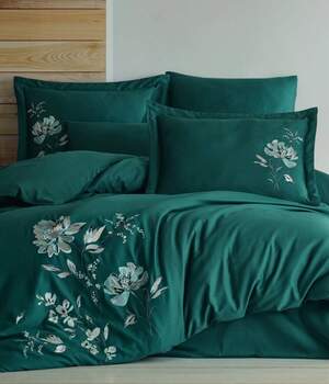 Постельное белье из сатина Maribor Exclusive Satin 200х220 Impero Yesil Постельное белье из сатина Maribor Exclusive Satin 200х220 Impero Yesil