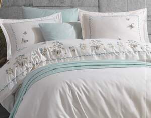Постельное белье из сатина Maribor Exclusive Satin 200х220 Ativa Krem Постельное белье из сатина Maribor Exclusive Satin 200х220 Ativa Krem