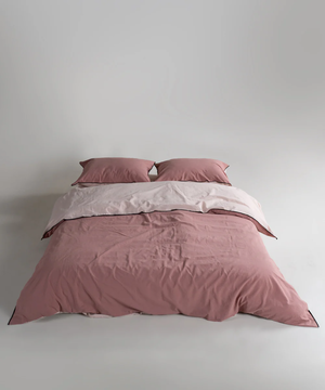 Постільна білизна варена бавовна LIMASSO Essualte Pristine – Old Rose