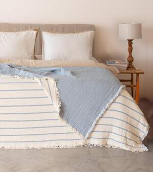 Муслиновое покрывало на кровать Moss Exclusive Muslin 230х250 Муслиновое покрывало на кровать Moss Exclusive Muslin 230х250