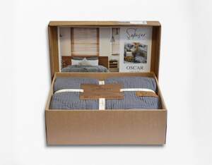 Муслінове покривало на ліжко Saheser Oscar 240х260