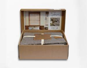 Муслінове покривало на ліжко Saheser Oscar 240х260