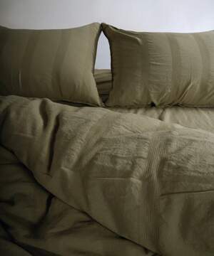 Постільна білизна варена бавовна Limasso Cassandra Olive