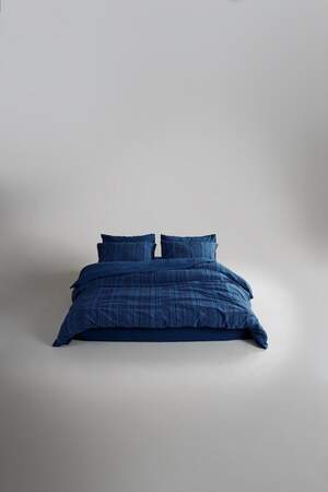 Постільна білизна варена бавовна Limasso Coastal Trio Dress Blue