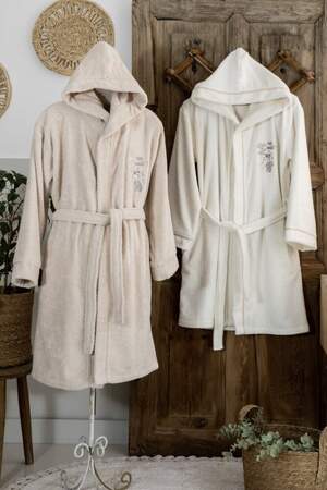 Детский махровый халат для девочек Pupilla