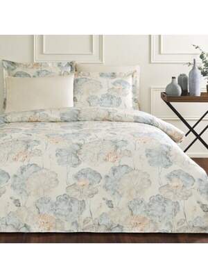 Постельное белье сатин TIVOLYO HOME Nils евро размер