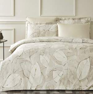 Постельное белье сатин TIVOLYO HOME Silja евро размер