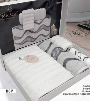 Набор махровых полотенец La Maison Roy с ароматом