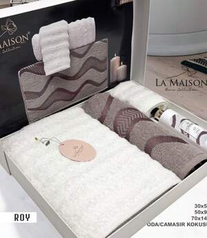 Набор махровых полотенец La Maison Roy с ароматом