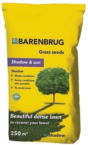 Трава газонная Парковая Shadow Sun Barenbrug 5кг Трава газонная Парковая Shadow Sun Barenbrug 5кг