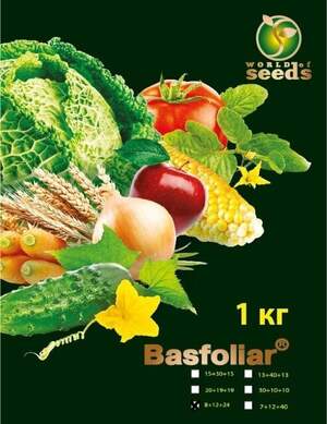 Компо Басфолиар/Basfoliar SP 8-12-24 1кг универсальный Компо Басфолиар/Basfoliar SP 8-12-24 1кг универсальный