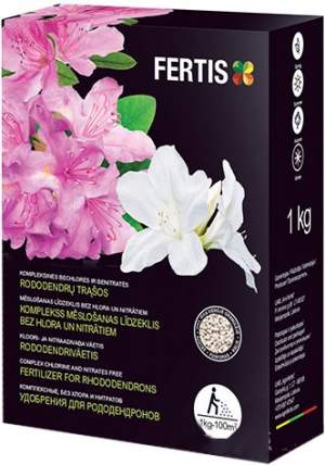 Фертис для рододендронов 12-8-16+Мg+S+B, 1кг Fertis Фертис для рододендронов 12-8-16+Мg+S+B, 1кг Fertis