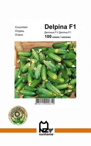 Огурец Делпина F1 – 100 семян. (Nunhems)