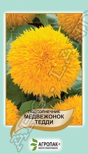 Подсолнечник Мишка Тедди 1г А Подсолнечник Мишка Тедди 1г А