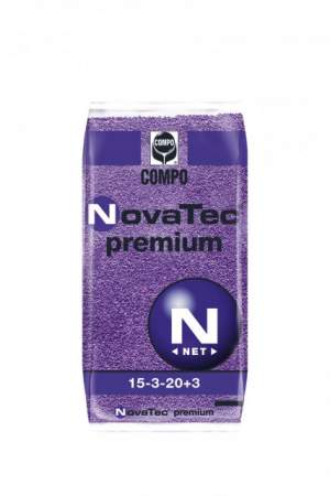 Удобрения NovaTec Premium, NPK 15-3-20+3+ME 25кг. COMPO Удобрения NovaTec Premium, NPK 15-3-20+3+ME 25кг. COMPO