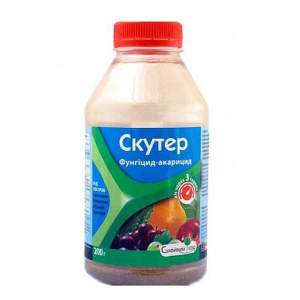 Контактный фунгицид-аккарицид Скутер 200г СС Контактный фунгицид-аккарицид Скутер 200г СС