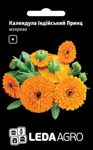 Календула Индийский Принц, махровая 0,5г.  L