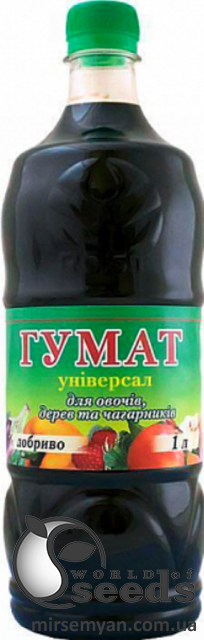 Гумат (рост) для овощей 1л Киссон Гумат (рост) для овощей 1л Киссон