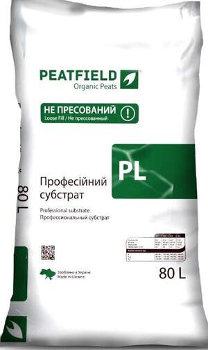 Субстрат торфяной PL-2 80л PEATFIELD Субстрат торфяной PL-2 80л PEATFIELD