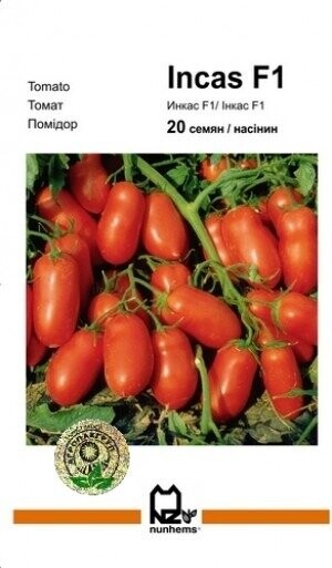 Томат «Інкас» F1 20 насінин, Нунемс (Nunhems) Томат «Інкас» F1 20 насінин, Нунемс (Nunhems)