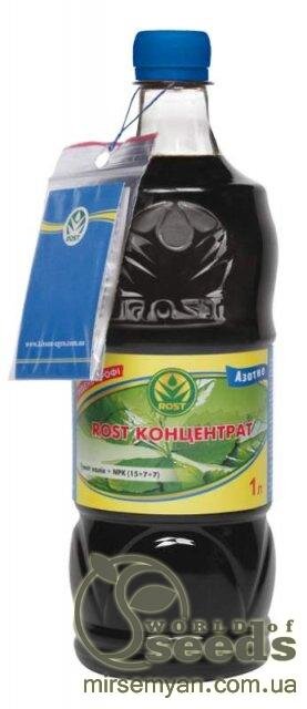 ROST-концентрат (азотне), NPK 15-7-7, 1 л