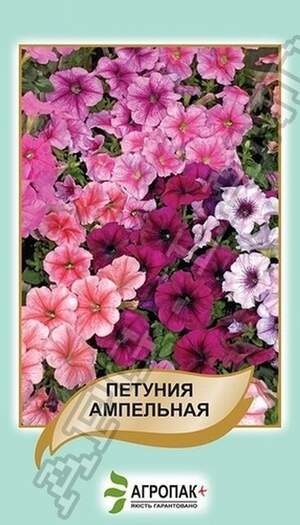 Петунія ампельня, суміш - 50 насінин, А