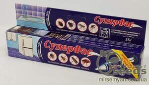 Супер Фас від тарганів шприц - гель 35г/65шт