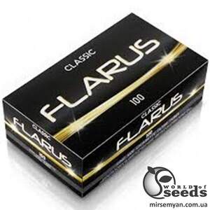 Цигаркові гільзи з фільтром для набивання тютюном/Flarus/ 100шт