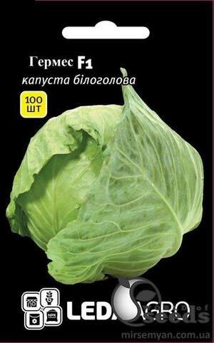 Капуста Гермес F1 100 сем.