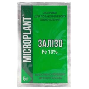 Удобрение Мicroplant железо 13% 5 г Удобрение Мicroplant железо 13% 5 г
