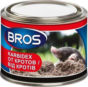 Карбідекс (Karbidex) гранули від кротів 500г Bros Карбідекс (Karbidex) гранули від кротів 500г Bros