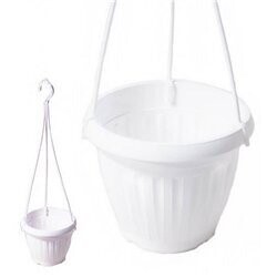 Вазон Бутон з підвісом D170 білий