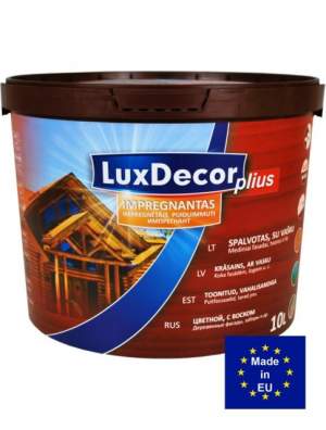 Пропитка для дерева з воском LuxDecor Plius Пропитка для дерева з воском LuxDecor Plius