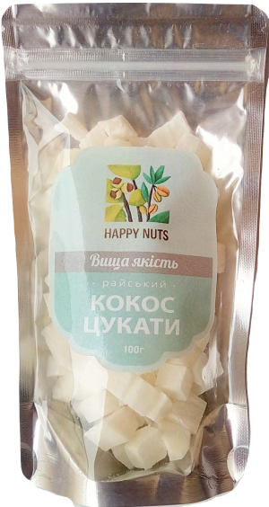 Кубики кокоса
